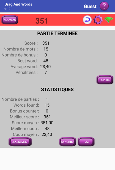 Statistiques